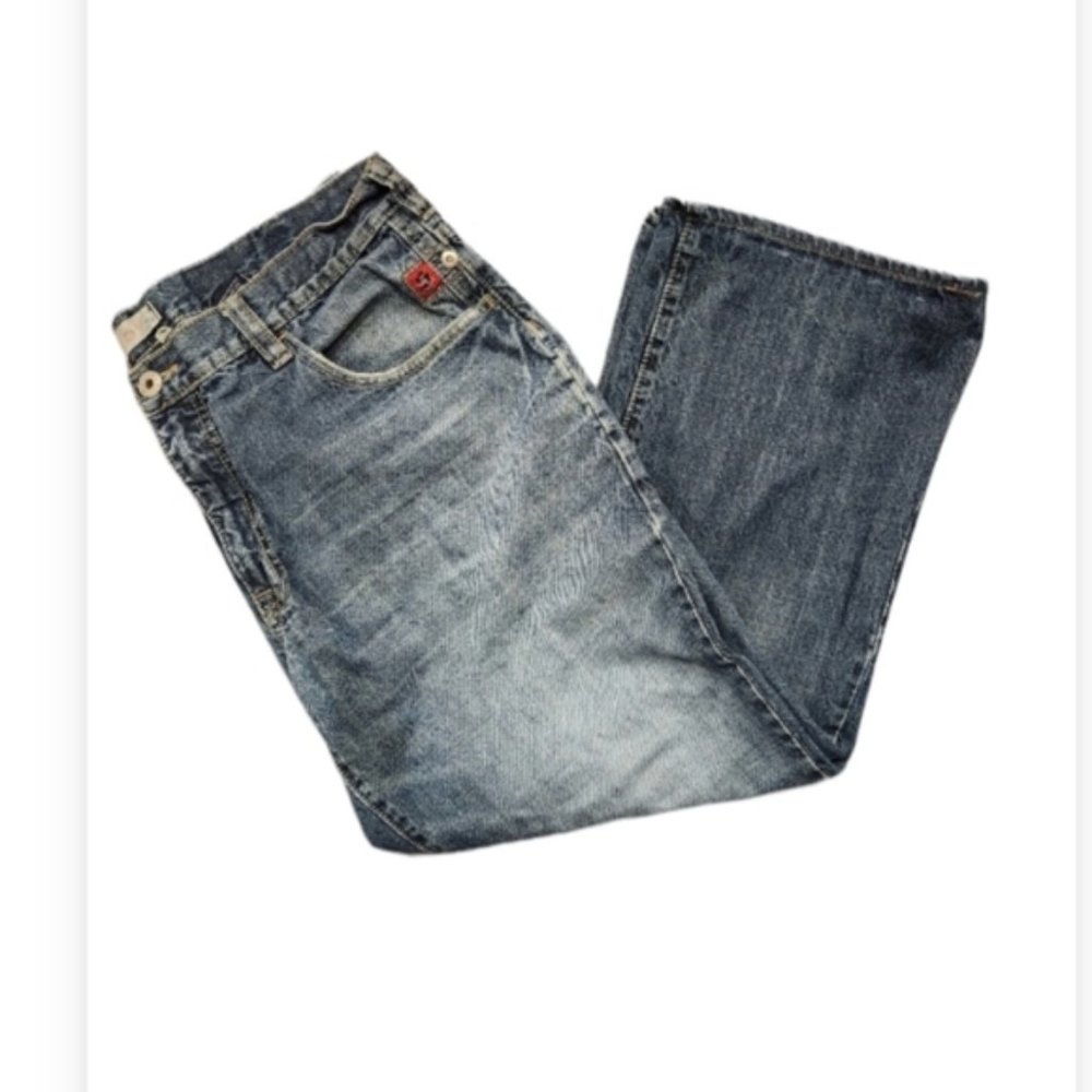 Shady Straight Blue Jeans